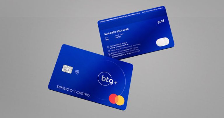 Cartão de crédito BTG+ Gold – Veja como solicitar